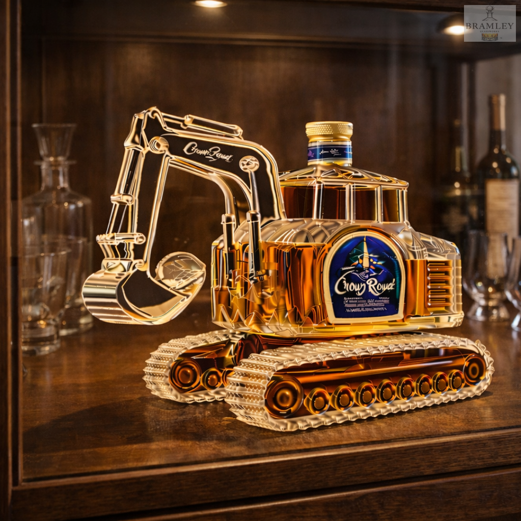 Excavator Whisky Decanter
