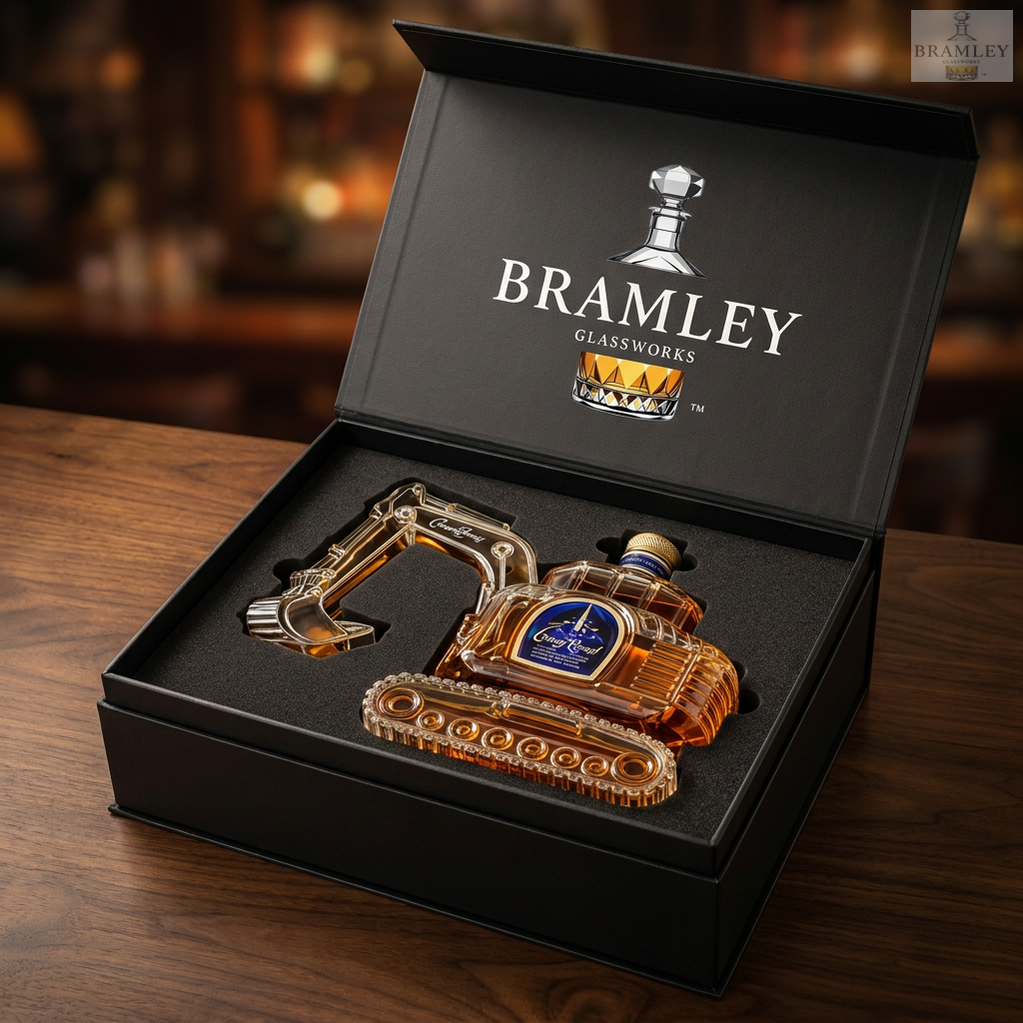 Excavator Whisky Decanter