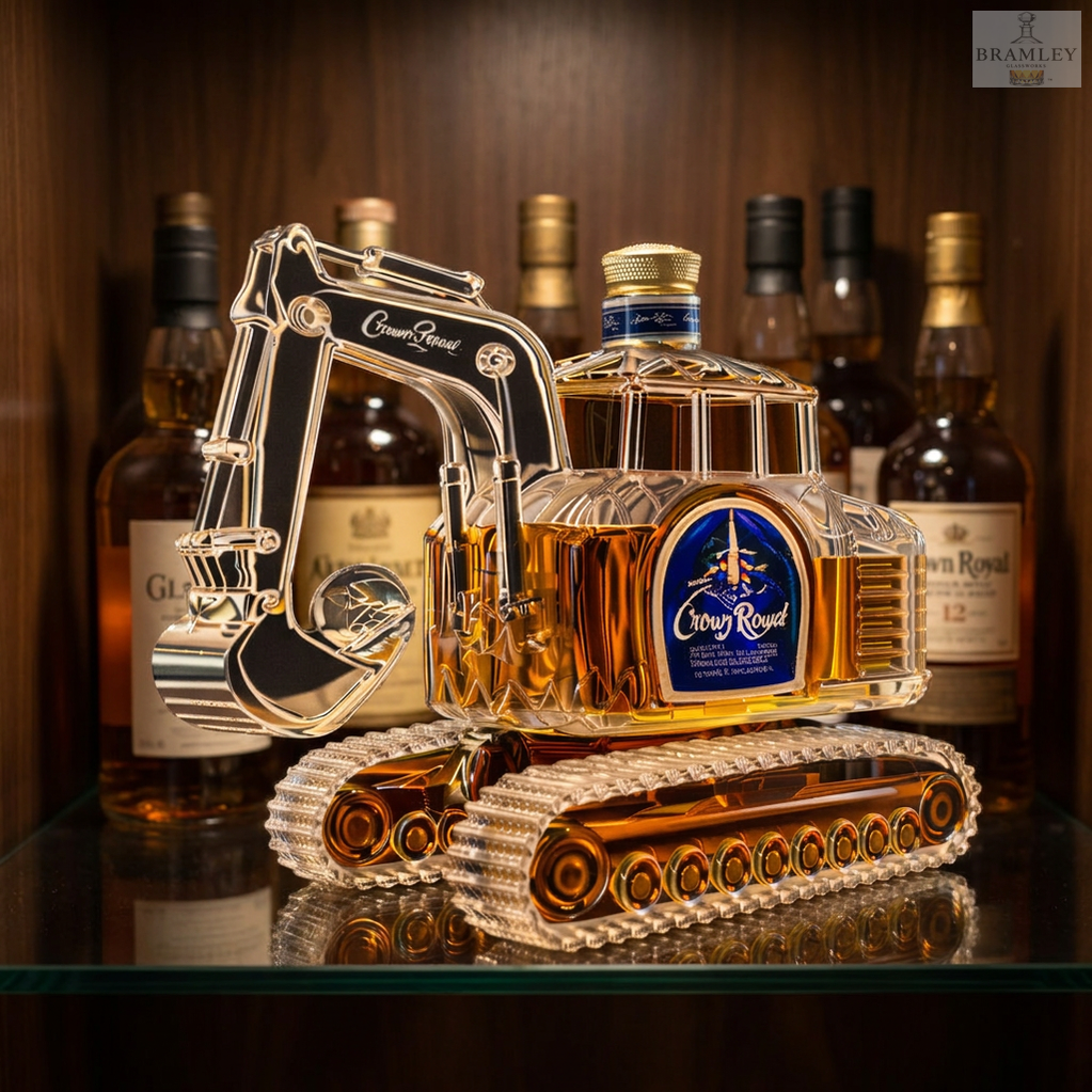 Excavator Whisky Decanter