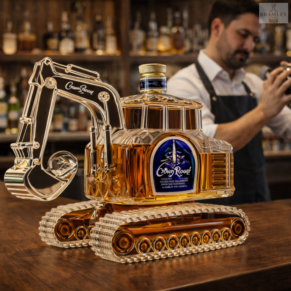 Excavator Whisky Decanter