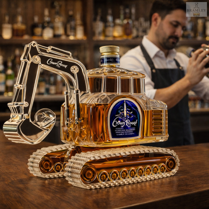 Excavator Whisky Decanter