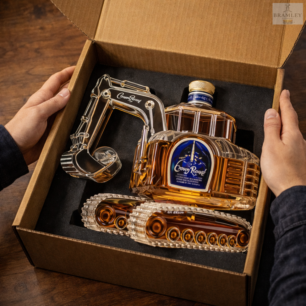 Excavator Whisky Decanter