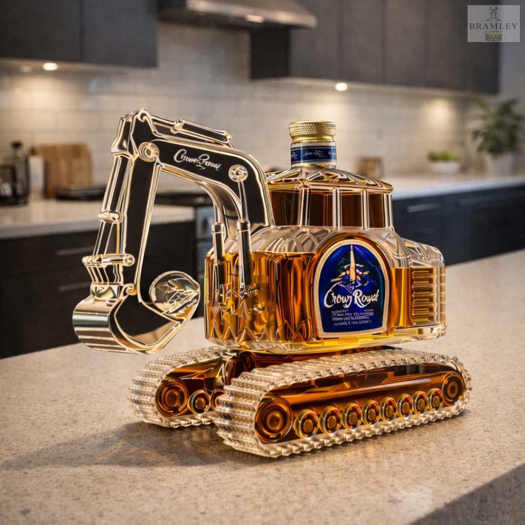 Excavator Whisky Decanter