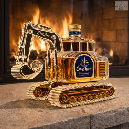 Excavator Whisky Decanter