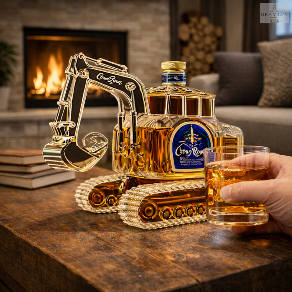 Excavator Whisky Decanter