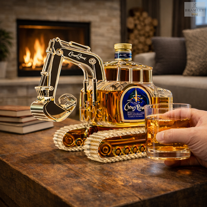 Excavator Whisky Decanter