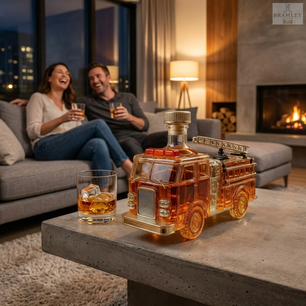 Fire Engine Whisky Decanter