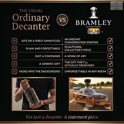 Ford Mustang Whisky Decanter