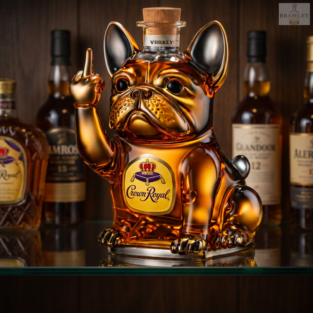 French Bulldog Whisky Decanter