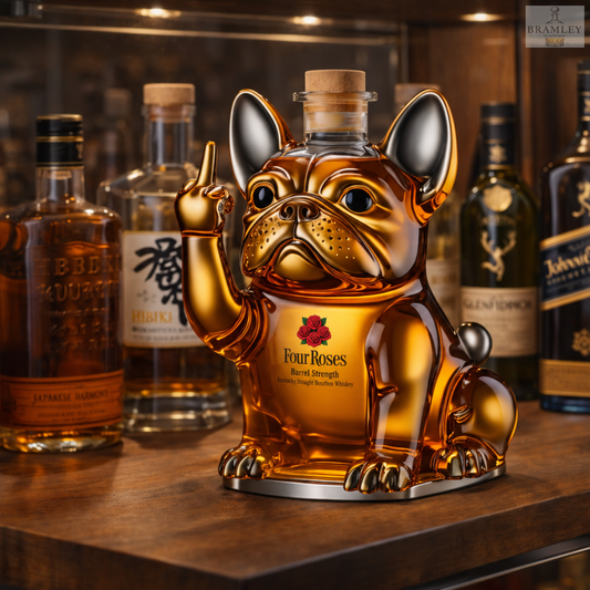 French Bulldog Whisky Decanter