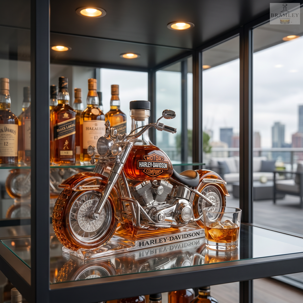 Harley-Davidson Whisky Decanter
