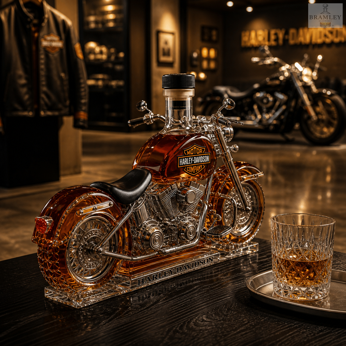 Harley-Davidson Whisky Decanter
