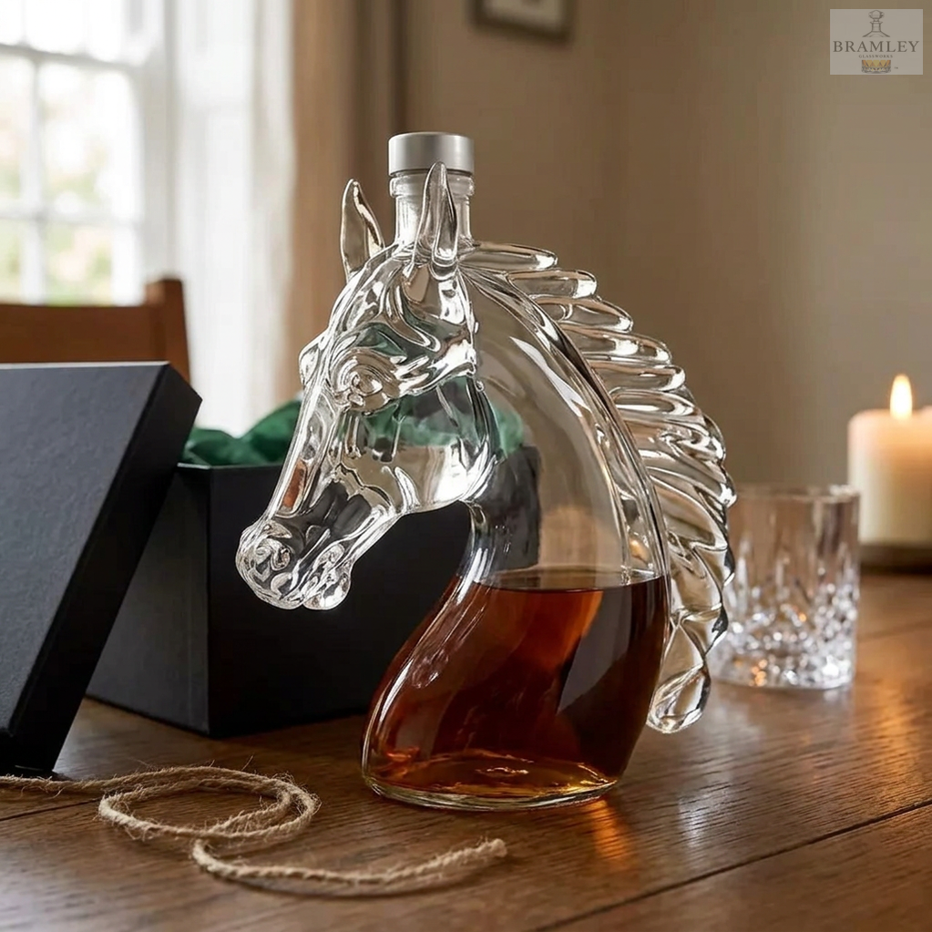 Horse Head Whisky Decanter