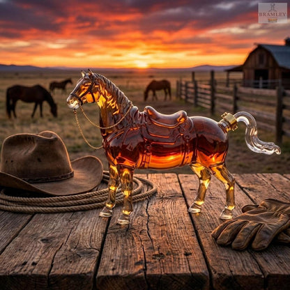 Horse Whisky Decanter