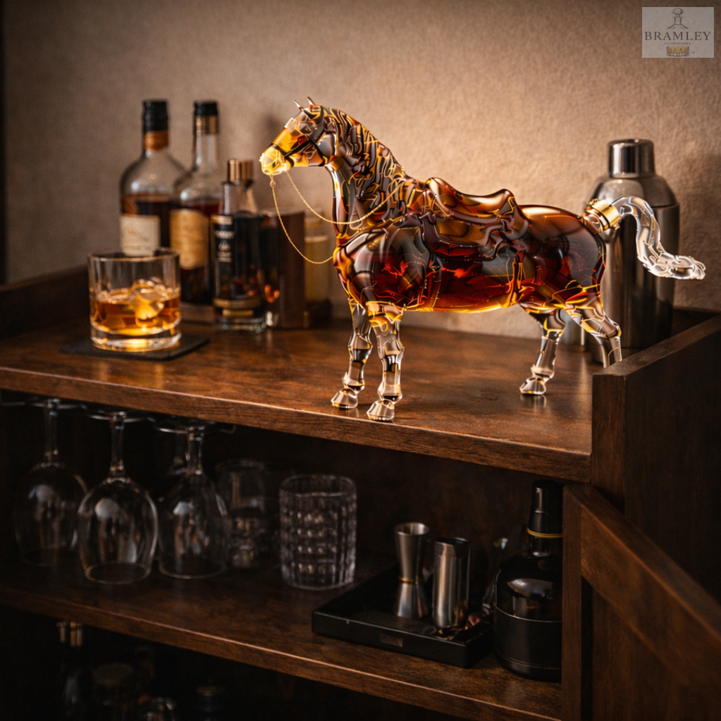 Horse Whisky Decanter
