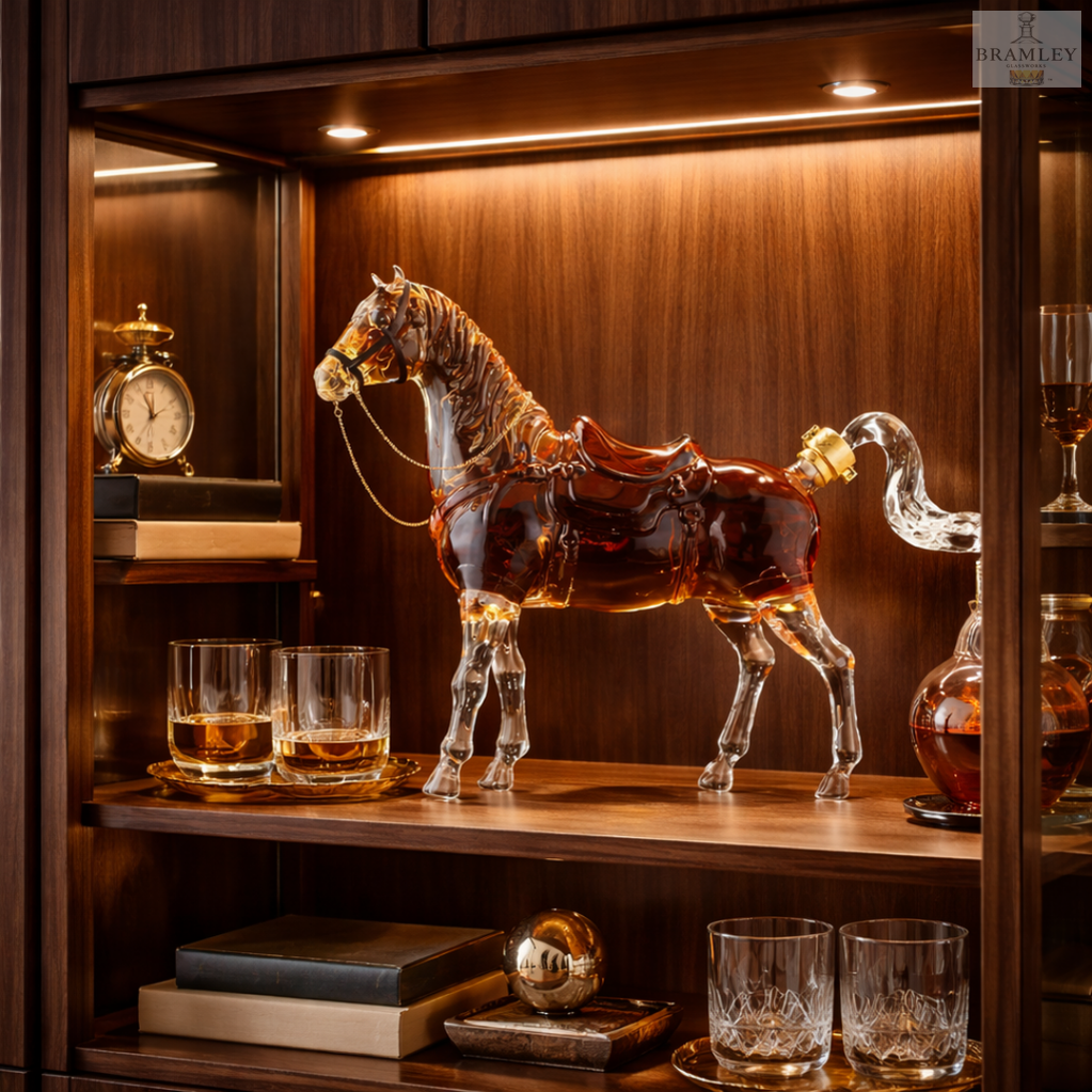 Horse Whisky Decanter