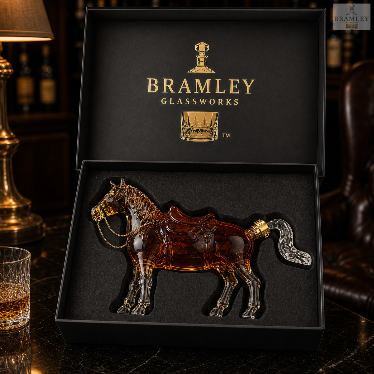 Horse Whisky Decanter