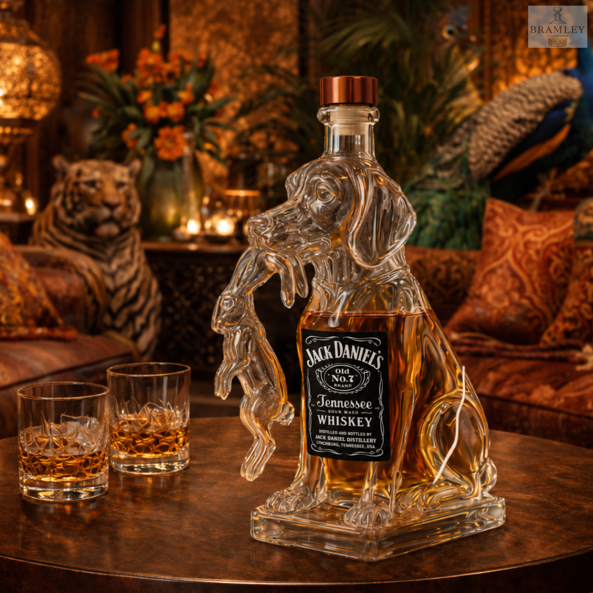 Hunting Dog Whisky Decanter
