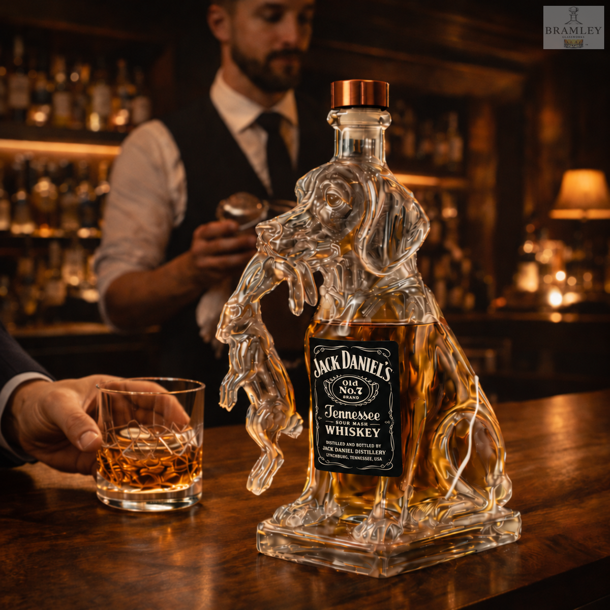 Hunting Dog Whisky Decanter