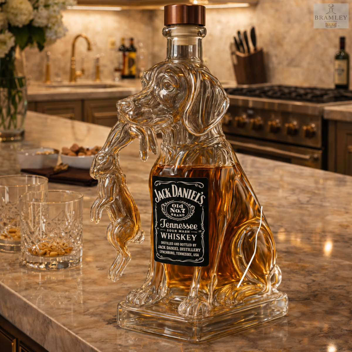 Hunting Dog Whisky Decanter
