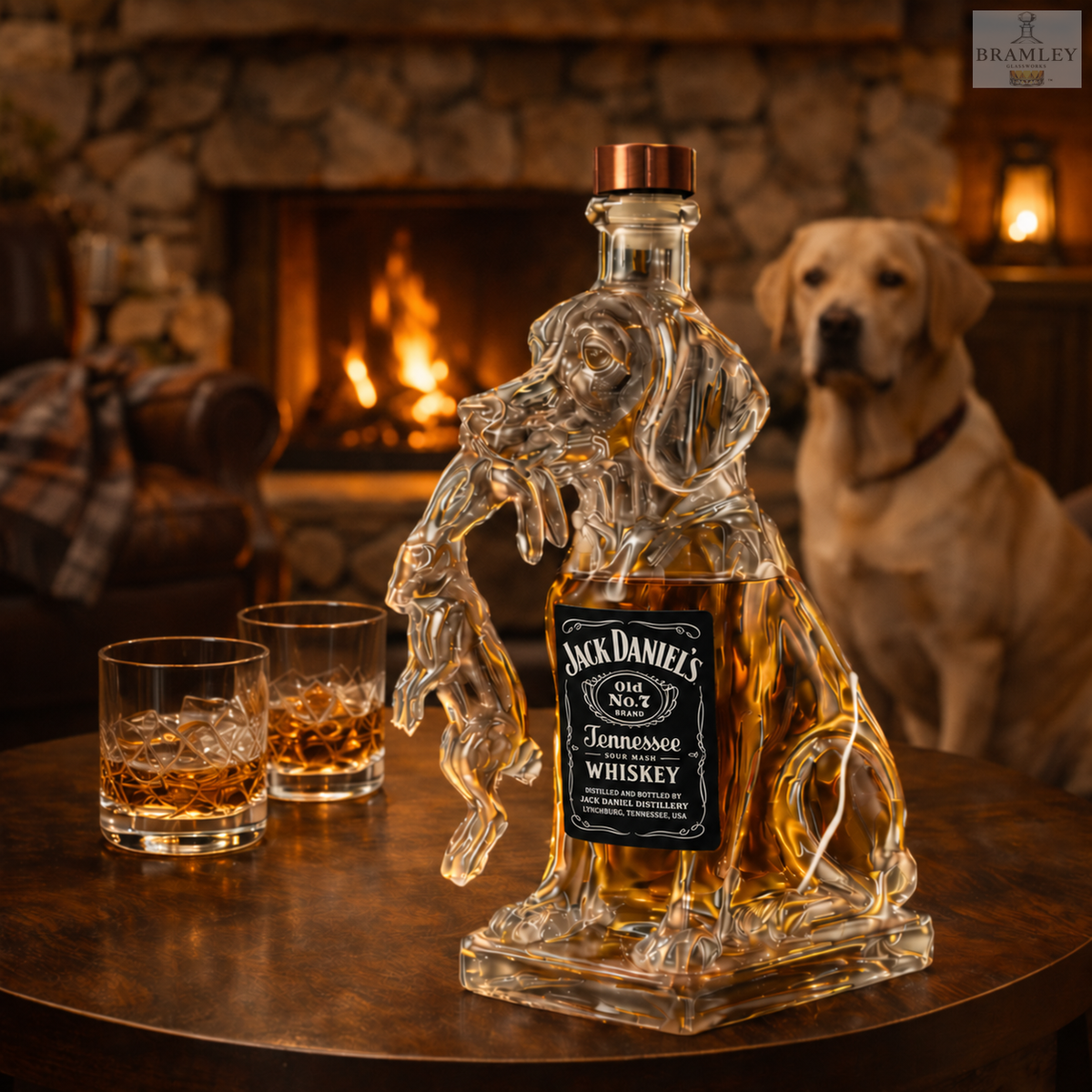 Hunting Dog Whisky Decanter