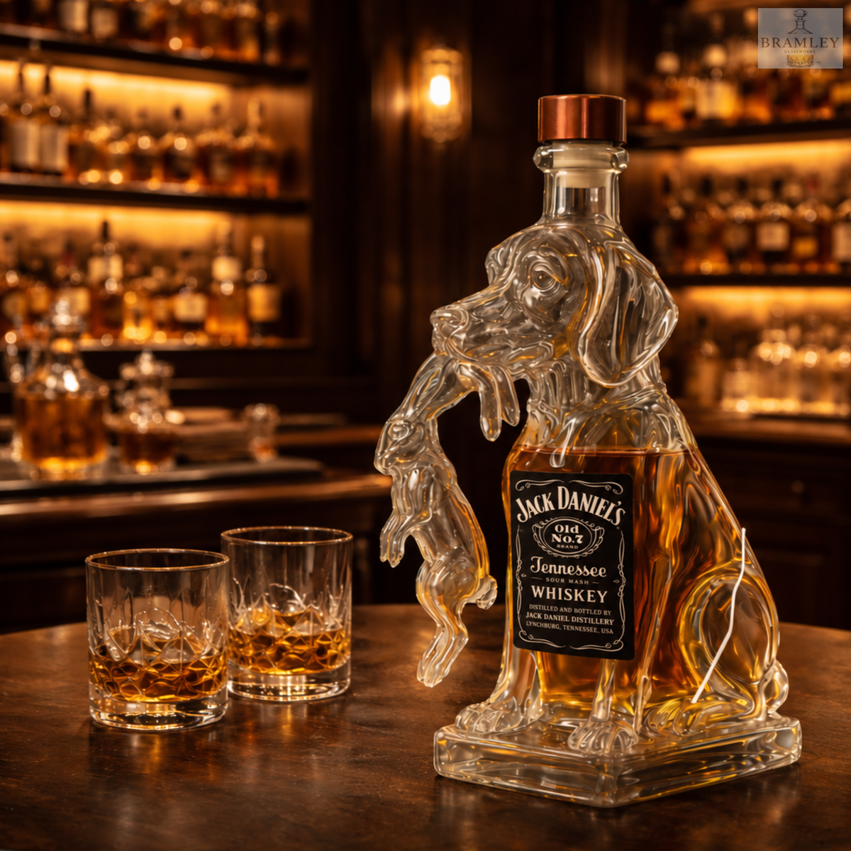 Hunting Dog Whisky Decanter