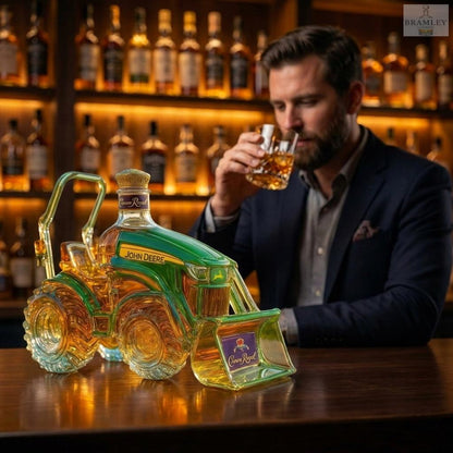 John Deere Tractor Whisky Decanter