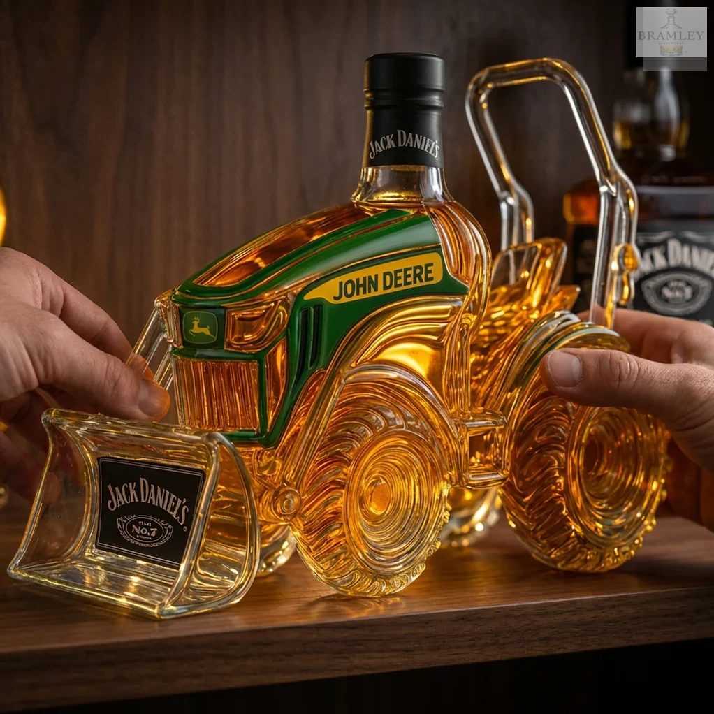 John Deere Tractor Whisky Decanter