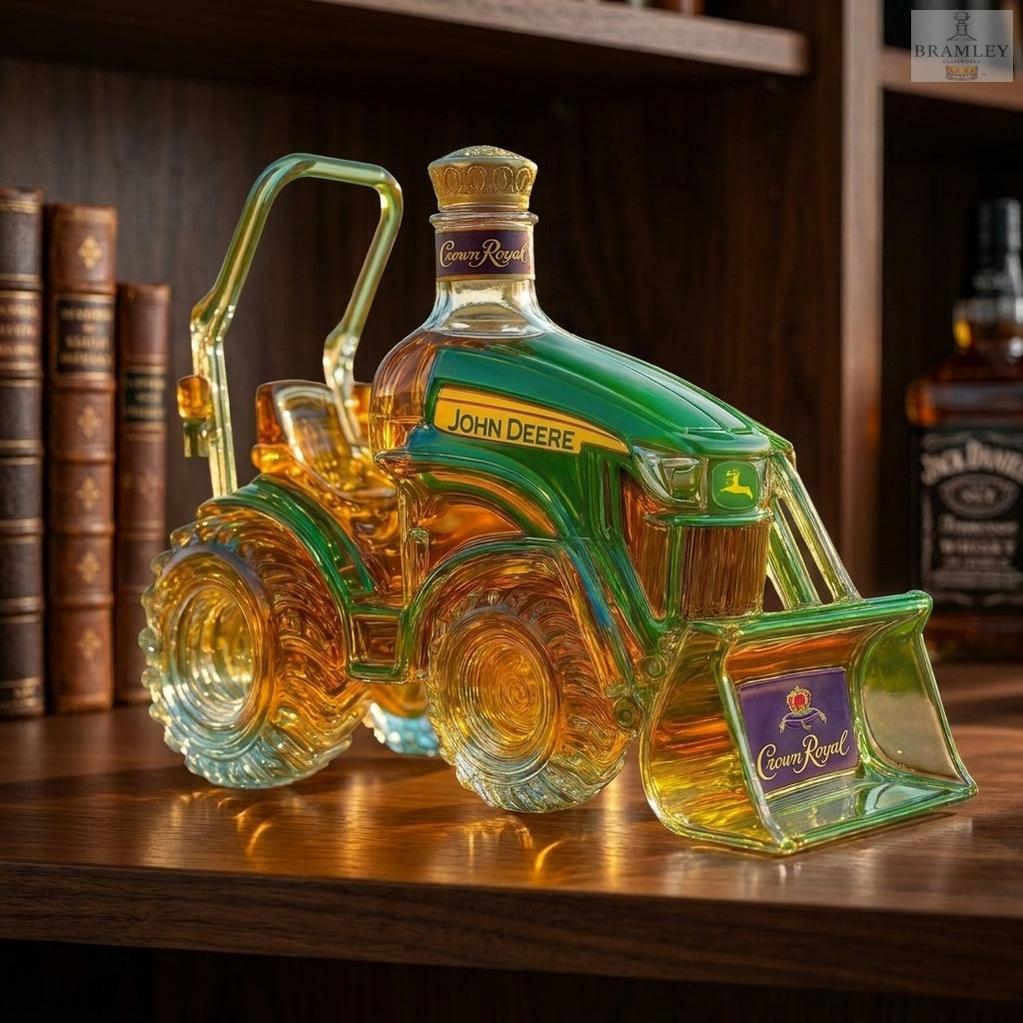 John Deere Tractor Whisky Decanter