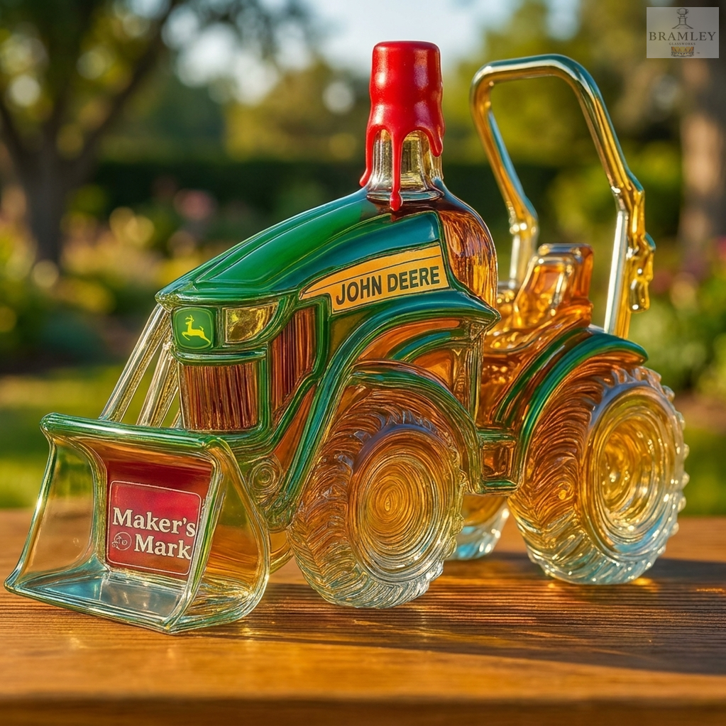 John Deere Tractor Whisky Decanter
