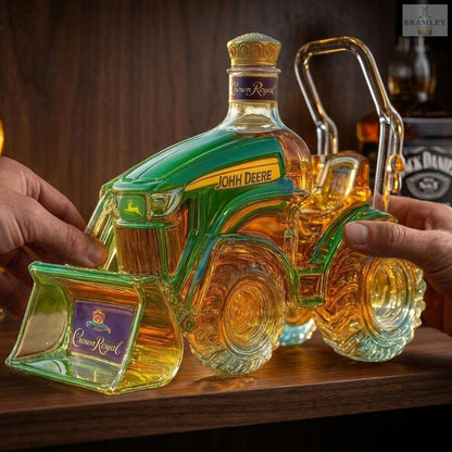 John Deere Tractor Whisky Decanter