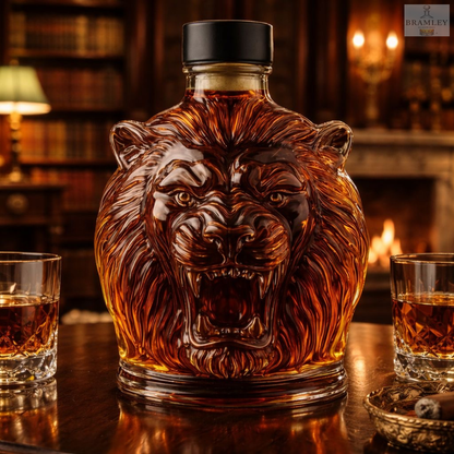 Lion Head Whisky Decanter