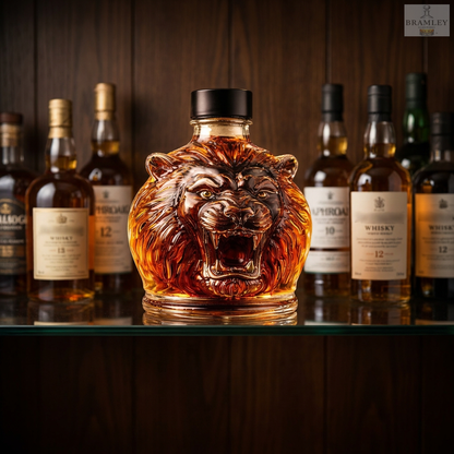 Lion Head Whisky Decanter