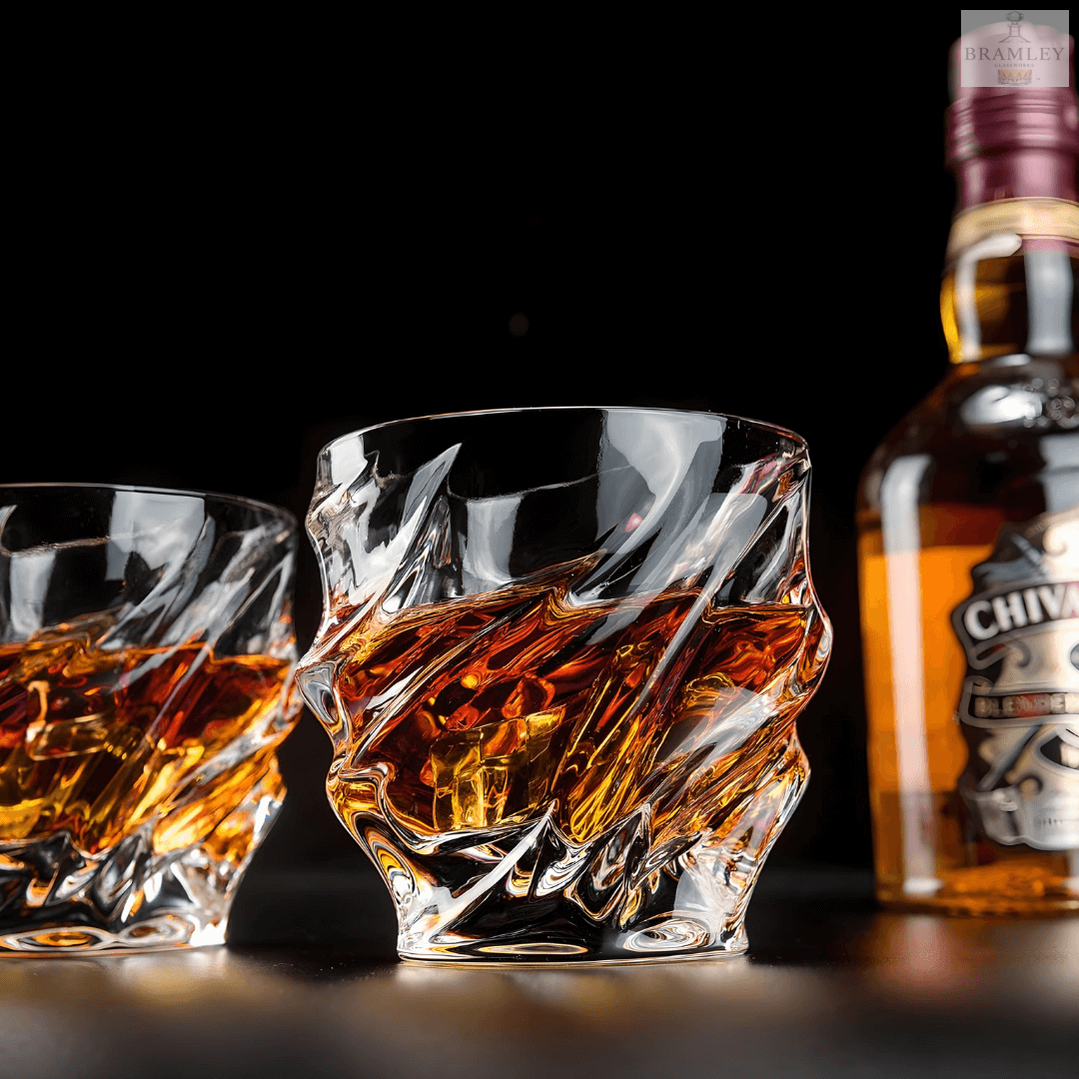 Nami Japanese Crystal Whisky Glass