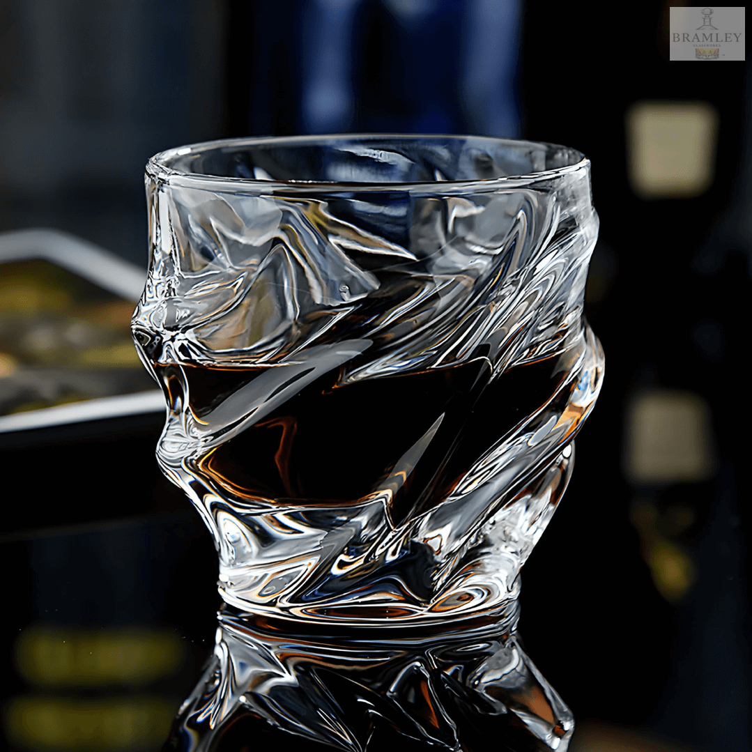 Nami Japanese Crystal Whisky Glass