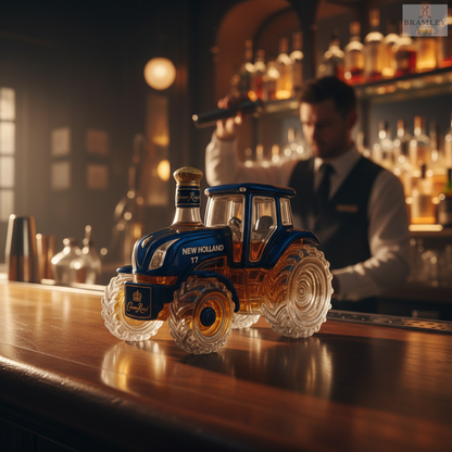 New Holland T7 Tractor Whisky Decanter