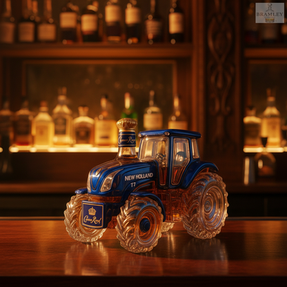 New Holland T7 Tractor Whisky Decanter
