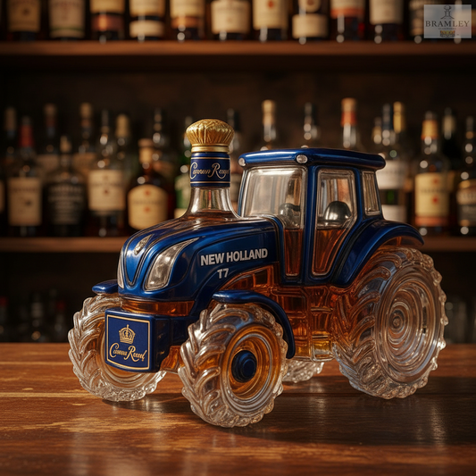 New Holland T7 Tractor Whisky Decanter