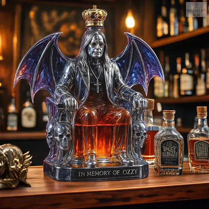 Ozzy Osbourne Throne Whisky Decanter