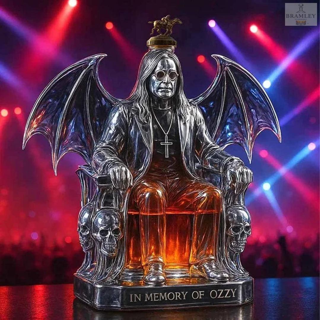 Ozzy Osbourne Throne Whisky Decanter