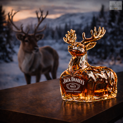 Reindeer Whisky Decanter