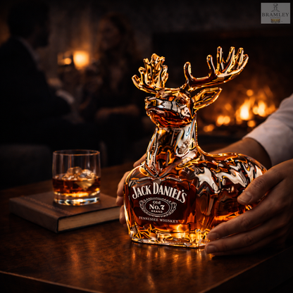 Reindeer Whisky Decanter