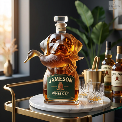 Retriever & Duck Whisky Decanter