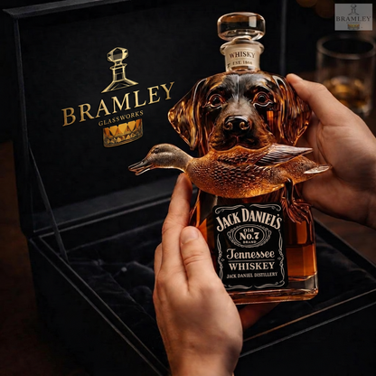 Retriever & Duck Whisky Decanter