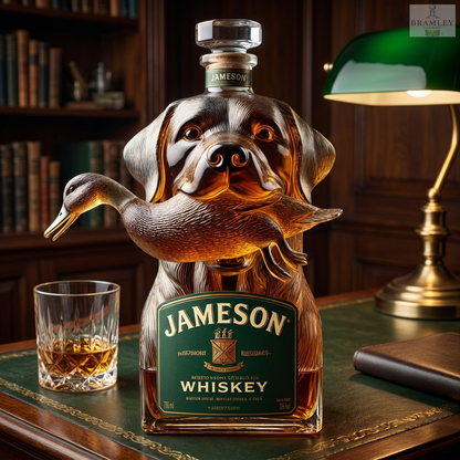 Retriever & Duck Whisky Decanter