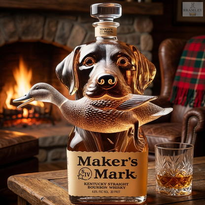 Retriever & Duck Whisky Decanter