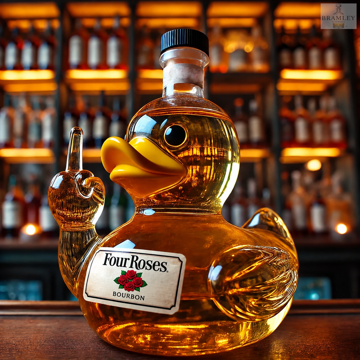 Rubber Duck Whisky Decanter