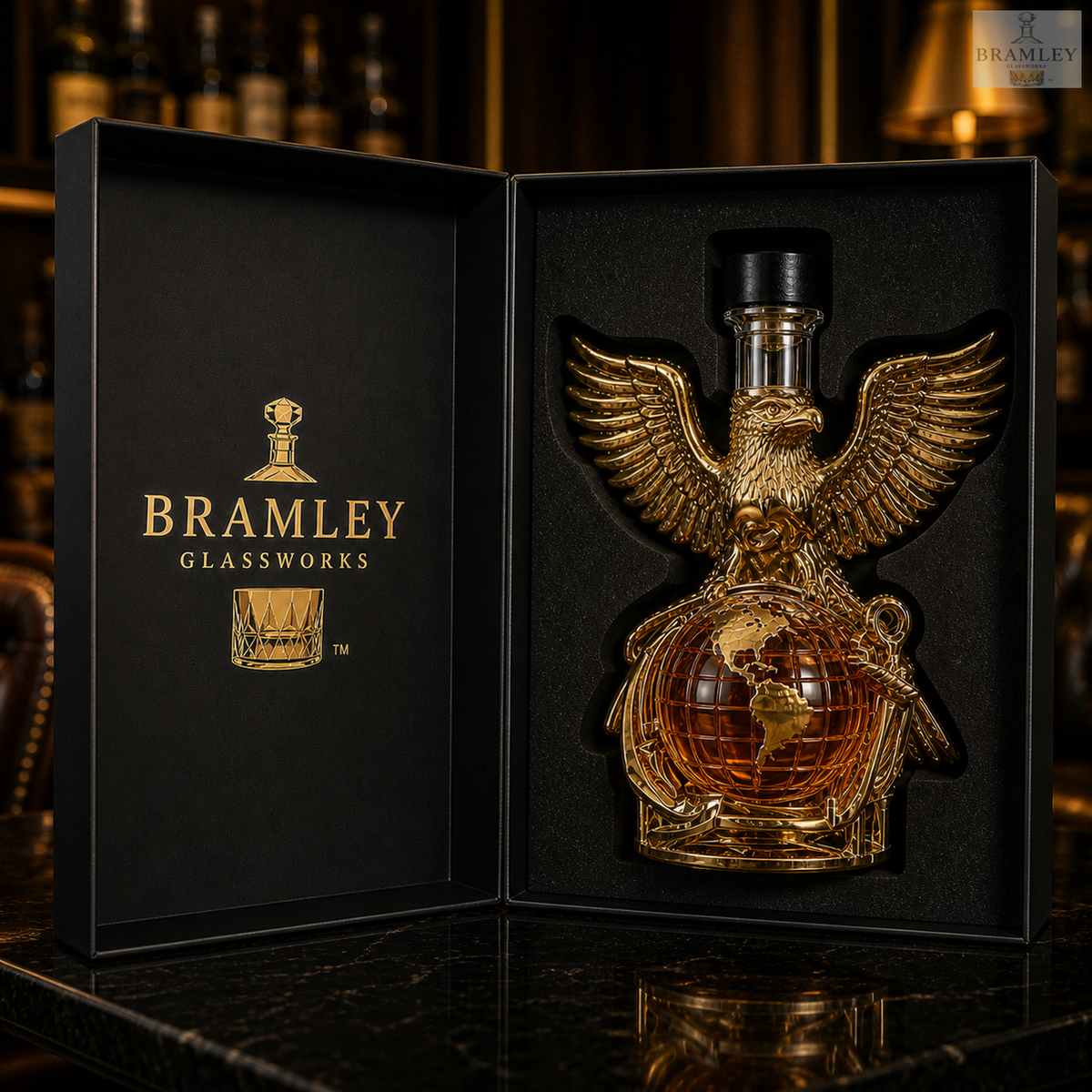 Soaring Eagle Whisky Decanter