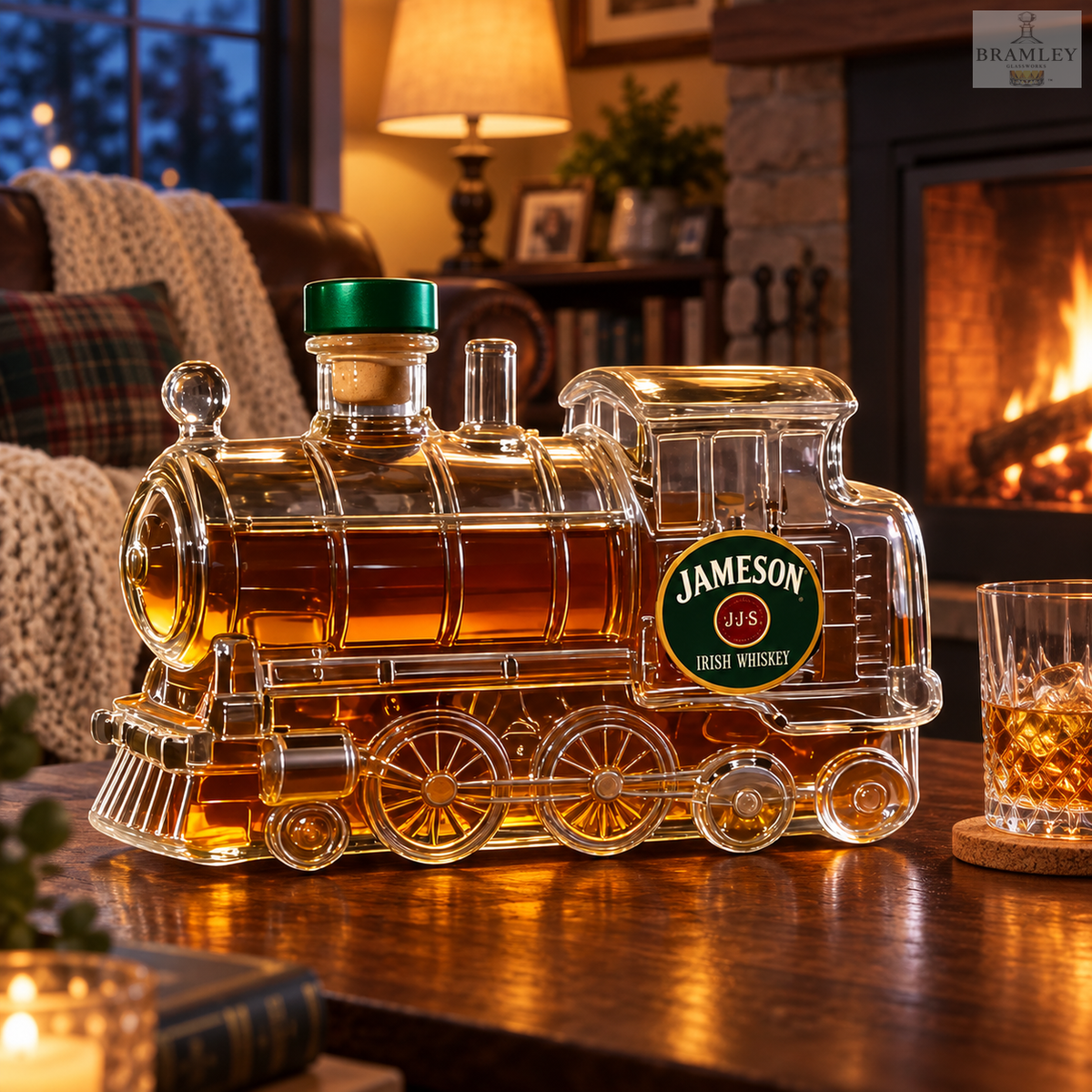 Steam Locomotive Whisky Decanter