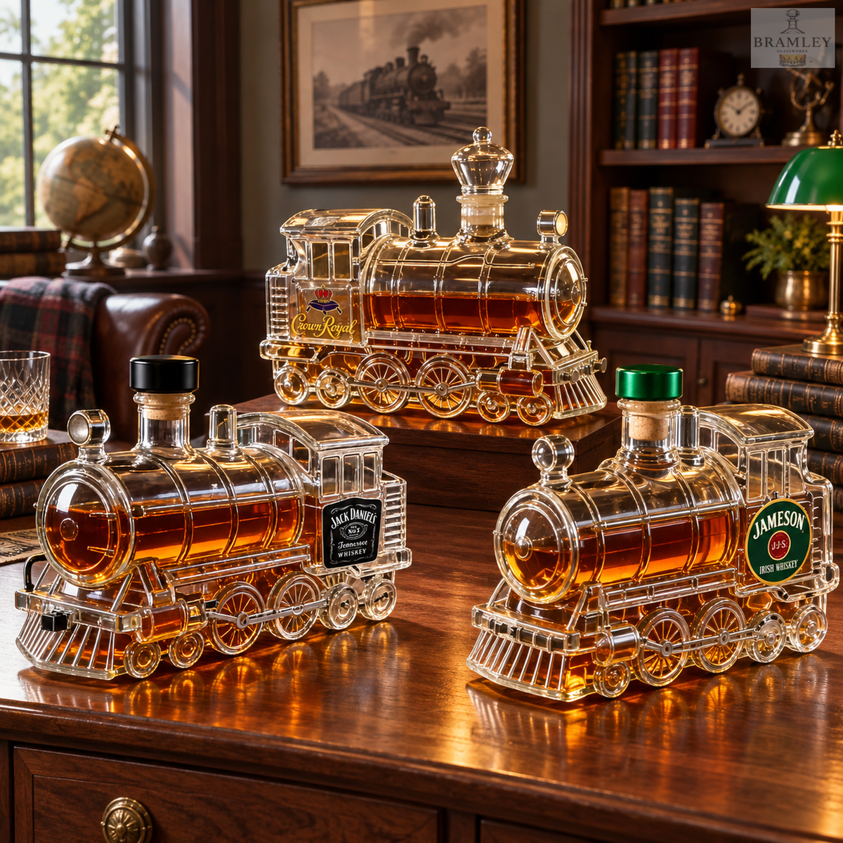 Steam Locomotive Whisky Decanter